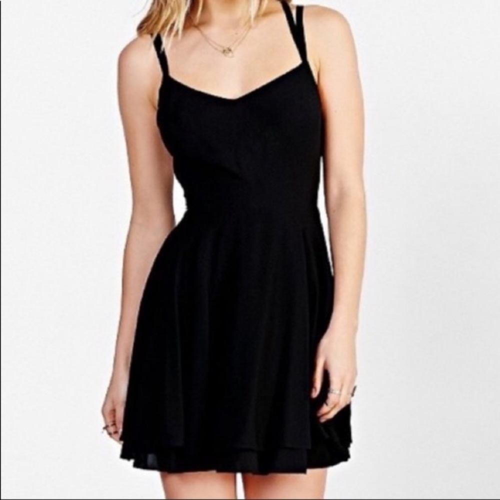 Kimchi Blue Strappy Black Dress Size 4